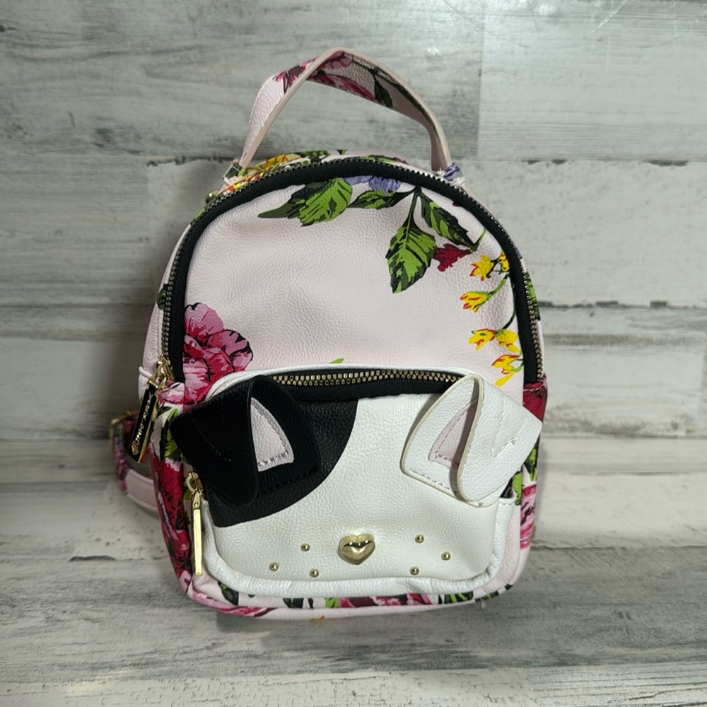 Betsey‎ Johnson Kitsch Backpack CatFloral